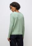 Джемпер Street One KUSCHELIGER V-NECK PULLOVER, Grün/Light Green - фото 3
