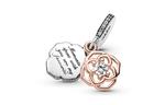 Pandora Шармы / Подвески Women's Silver/Rose Gold - фото 5
