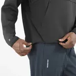 Мужская куртка Salomon SHKout Half-Zip Midlayer, черный - фото 4