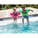 Купальник слитный для девочек голубой Nabaiji - фото 3