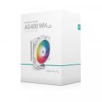 Кулер для процессора Deepcool AG400 WH ARGB V5, белый - фото 7