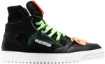 Кроссовки Off-White Off-Court 3.0 High Black Orange, черный - фото