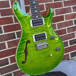 PRS CE24 Semi-Hollow, Eriza Verde, сумка для переноски - фото 3