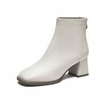 Женские ботильоны GEMEIQ высотой 4,6 см, экрю - фото 4