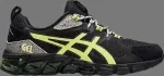 Кроссовки gel quantum 180 6 'black glow yellow' Asics, черный - фото 2