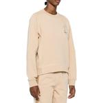 Свитшот с нашивкой-логотипом Moncler Grenoble, априкот - фото 6