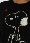 Джемпер CHINTI & PARKER SNOOPY EMBROIDERED , Black - фото 4