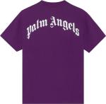 Футболка Palm Angels Bear Classic Tee 'Purple/Brown', фиолетовый - фото 3