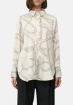 Блуза s.Oliver BLACK LABEL Button-down blouse, Creme/Beige - фото