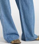 Джинсы Dunford с широкими штанинами Veronica Beard, Amethyst Frost - фото 5