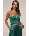 Женский текстурированный бюстгальтер Thalia JLUXLABEL, Green - фото
