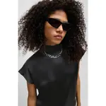 Блузка с коротким рукавом HUGO Caneli 1 10263720, черный - фото 4