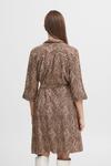 Платье-рубашка b.young Joella, коричневый - фото 4