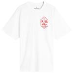 Футболка тонгкацу Edwin, белый - фото