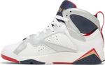 Кроссовки Air Jordan 7 Retro GS Olympic 2012, белый - фото 3
