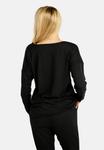 Топ Liberté Essentiel ALMA FLEECE, Black - фото 3