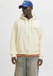 Толстовка Jack & Jones Zip-up sweatshirt, Antique White/Beige - фото