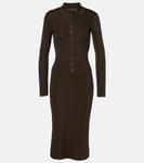 Платье-поло миди Tom Ford, Bitter Chocolate - фото