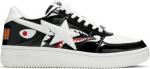 Кроссовки Bapesta Low M1 Shark Face - Black, черный - фото