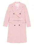 Двубортное пальто с карманами Manuel Ritz, розовый - фото