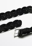 Ремень Massimo Dutti Braided belt, Black - фото 4