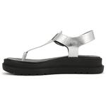 Сандалии Alyssa Naturalizer, серебристая искусственная кожа - фото 4