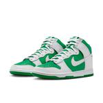 Кроссовки dunk high ' pine green white' Nike, зеленый - фото 4