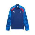 Толстовка Puma Neymar Jr Playmaker half zip, синий - фото 3