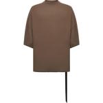 Футболка Tommy Rick Owens DRKSHDW, коричневый - фото