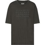 Футболка Print Maison Margiela, серый - фото