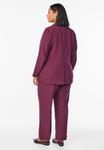 Брюки Zizzi Trousers, Fig/Bordeaux - фото 2