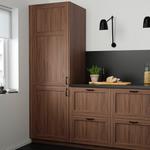 Дверь IKEA, 20x70 см, цвет brown walnut effect - фото 2