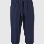 Флисовые джоггеры с логотипом Gap, синий - фото 2