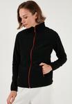 Флисовая куртка LELA Fleece jacket, Black - фото