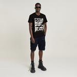 Шорты G-Star Rovic Zip Relaxed 1/2 Cargo, синий - фото 4