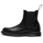 Кроссовки dr.martens flora smooth leather chelsea boots 'black' Dr. Martens, черный - фото