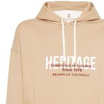 Свитшот мужской SS24 Brunello Cucinelli, бежевый - фото 6