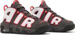 Кроссовки Nike Air More Uptempo GS 'Medium Ash Siren Red White', черный - фото 9