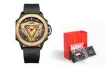 MARVEL Часы Hero Collection Automatic Mechanical Movement Rubber Band Strap Watch Men's Watch Black Dial - фото 5