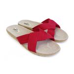 Бразильские женские красные сандалии на резиновой подошве BRASILERAS, красный красный - фото 4