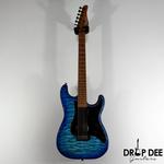 Электрогитара Schecter Traditional Pro - Transparent Blue Burst - фото 2
