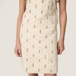 Фартук для жарки шашлыков со стразами Miu Miu SS2026 - фото 3