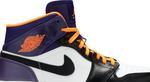 Кроссовки Air Jordan 1 Mid Phoenix Suns, белый - фото 2