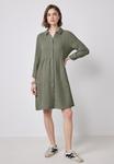 Платье-рубашка Street One Studio, хаки - фото 4