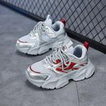 Повседневная обувь для детей Binary, серый/красный - фото 5