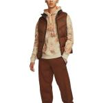 Жилет Nike Windproof Warm Stand Collar Down, коричневый - фото 3