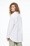 Оксфордская рубашка H&M, белый - фото 5