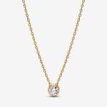 Колье Pandora Infinite Era, 0.25 карат, золото/бриллиант - фото