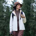 PELLIOT Ветровка женская водонепроницаемая ветрозащитная дышащая износостойкая термоизолирующая быстросохнущая, Light Tea Brown Green - фото 7