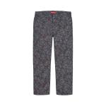 Брюки Supreme Work Pant, Light Navy Floral Cards - фото